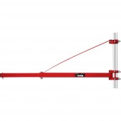TOOLCRAFT TO-4985424 Lengőkar, 300/600 kg, kötélcsörlőhöz teherbírás: