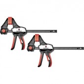 Egykezes szorítók, 150 x 85 mm, 2 részes készlet TOOLCRAFT 1544398 Szortási szélesség (max.):150 mm Visszavonás:85 mm