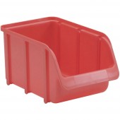 Üres csavartartó doboz 240 x 145 x 125 mm, piros színű Alutech 673100