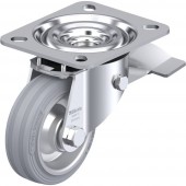 Blickle 76687 L-V 80R-ST-SG Forgóvillás görgő, rögzítővel KerékØ: 80 mm Teherbírás (max.): 50 kg 1 db