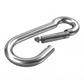 dörner + helmer 4915104 Rugós horog, rozsdamentes acél A2 10 mm x 100 mm 6 db