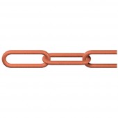 dörner + helmer 128958 Kordon lánc Vörösréz Műanyag 6 m