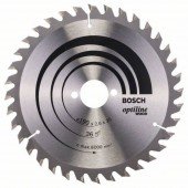 Bosch Accessories Optiline 2608640616 Keményfém körfűrészlap 190 x 30 x 2.6 mm Fogak száma (collonként): 36 1 db