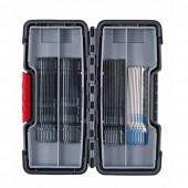 Bosch Accessories 2607010904 Szúrófűrészlap, fa és fém, 40 darab, egykamerás tengely