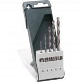 Bosch Accessories 2609255127 HSS Fém spirálfúró készlet 5 részes 2 mm, 3 mm, 4 mm, 5 mm, 6 mm Csiszolt DIN 338 1/4 (6.3 mm) 1 készlet