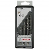 Fa spirál fúró készlet 7 részes Bosch Accessories 2607019923 1/4 (6.3 mm) 1 készlet