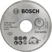 Gyémánt vágókorong Bosch Accessories 2609256425 Ø 65 mm Belső Ø 15 mm 1 db