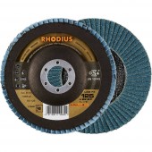 Rhodius 210697 LGZ F3 Felületcsiszoló korong Szemcsézet 40 Nemesacél, Acél 10 db