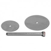 2 db körfűrészlap felfogó tengellyel, Ø 16 + 22 mm, Donau 1641