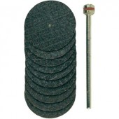 Proxxon Micromot 28 808 Alumíniumoxid szövetkötésű vágókorong, 10 részes készlet