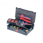 285 részes. Krimpelő készlet a KNIPEX 97 90 22 kábelösszekötőjéhez