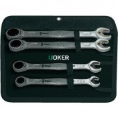 Wera 05073290001 Joker Set 4 részes Racsnis gyűrűs, villáskulcs készlet