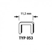 Acélkapocs készlet 3000db Wolfcraft 7047000 Typ 053
