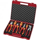 VDE fogó- és csavarhúzó készlet, 7 részes, Knipex 00 21 15