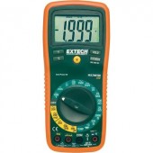 Digitális multiméter, mérőműszer, hőmérséklet mérő funkcióval 10A AC/DC Extech EX410