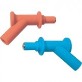 Mágneses mérőhegy 4 mm-es banán aljzattal, CAT III 1000V, piros MultiContact XMA-7