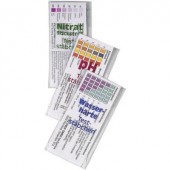 Nitrát, vízkeménység és pH mérő papír tesztcsík készlet, 3 csomag, csomagonként 6 db tesztcsík és táblázat