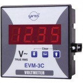 3 fázisú beépíthető AC feszültségmérő műszer, ENTES EVM-3-96