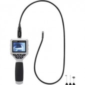 Endoszkóp kamera LCD kijelzővel, LED világítással cserélhető, vízálló szondávalØ 8 mm, hossz 88 cm VOLTCRAFT BS-350XIPSD
