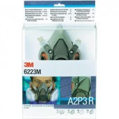 3M Gáz- és gőz ellen védő maszk készlet DE272917373 Szűrőosztály/Védelmi fok: ASP3 1 db