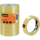 Átlátszó ragasztószalag, Scotch® 508 (H x Sz) 66 m x 19 mm, átlátszó FT-5100-9733-8 3M, tartalom: 8 tekercs
