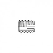 TOOLCRAFT ENSAT menetes betét, acél, galvanikusan horganyzott, sárga króm, M8 25 db 159834