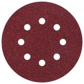 Csiszolókorong Ø 125 mm, 5 db, szemcse méret: 40, Wolfcraft 2069000
